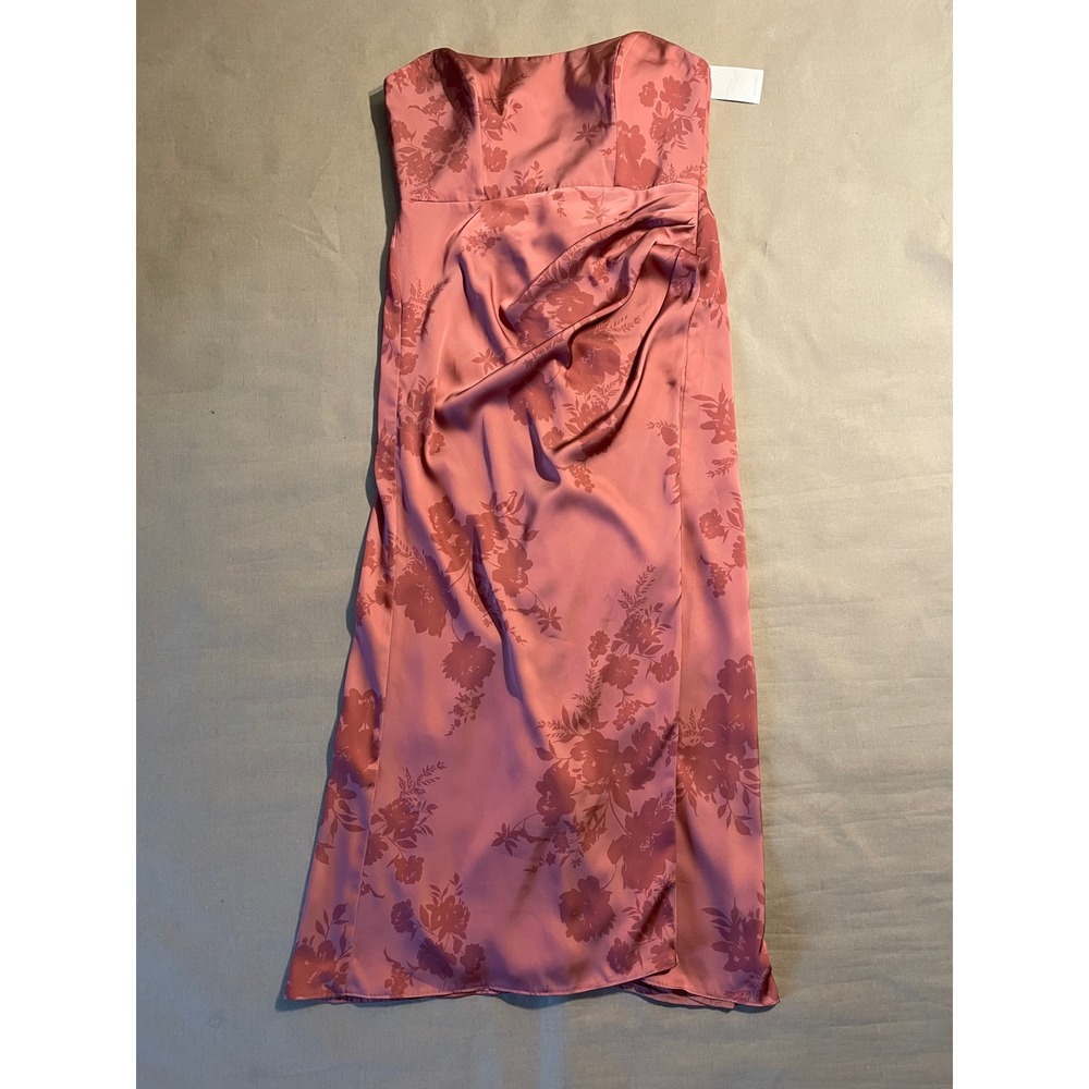NWT Birdie Grey Anne Matte Wild Rose Whimsical Blooms Sz L Lace Up Coset Back - Picture 3 of 11